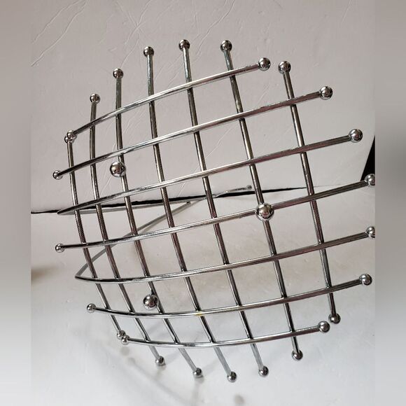 Chrome Fruit Basket - Picture 7 of 10
